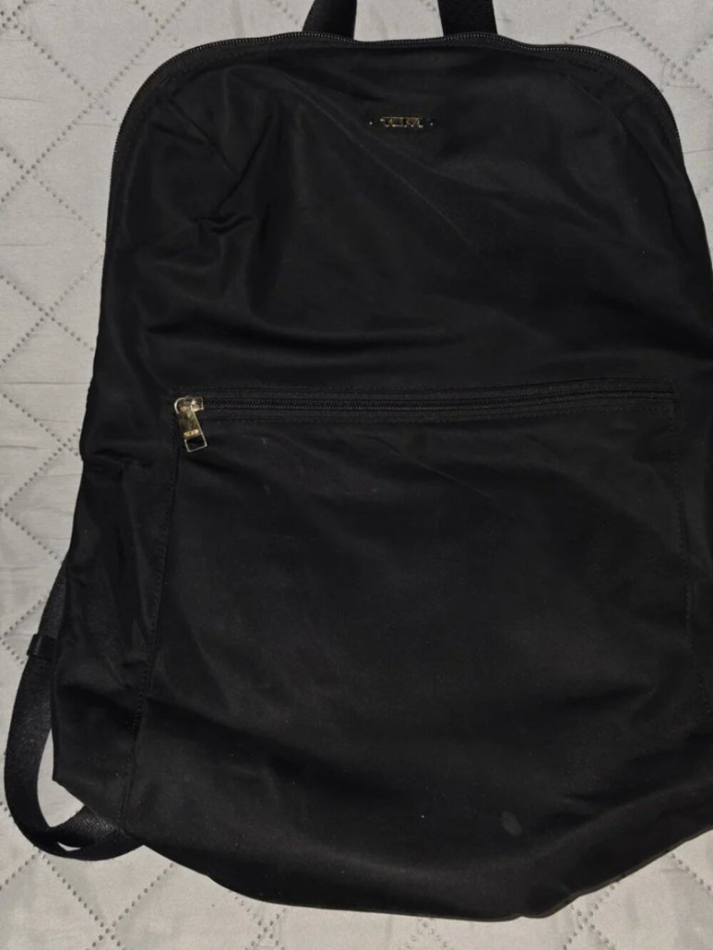 Tumi Voyageur “Just in Case” Backpack - Black/Gold